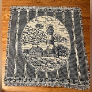 The Art Collection Lighthouse Throw Tapestry